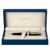 Пір'яна ручка Waterman Exception Slim Black GT 11 028