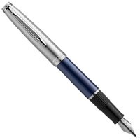 Фото Пір'яна ручка Waterman Embleme Blue CT FP F 13 501