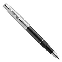 Пір'яна ручка Waterman Embleme Black CT FP F 13 500