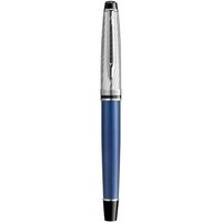 Пір'яна ручка Waterman EXPERT Deluxe Metallic Blue CT FP F 10 051